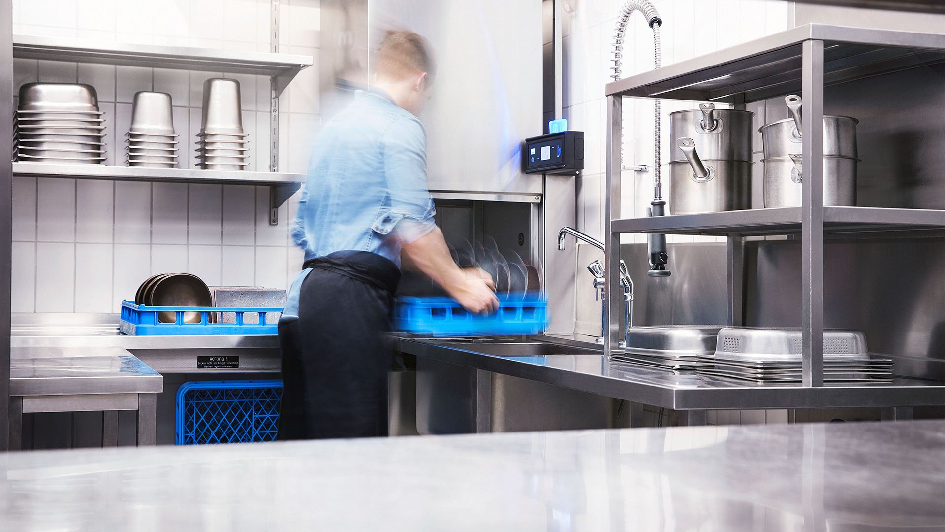 Посудомоечная машина на предприятиях общественного питания